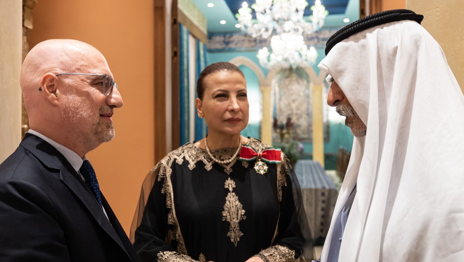 ADMAF Founder H.E Huda Alkhamis Kanoo Receives Order of the Star of Italy