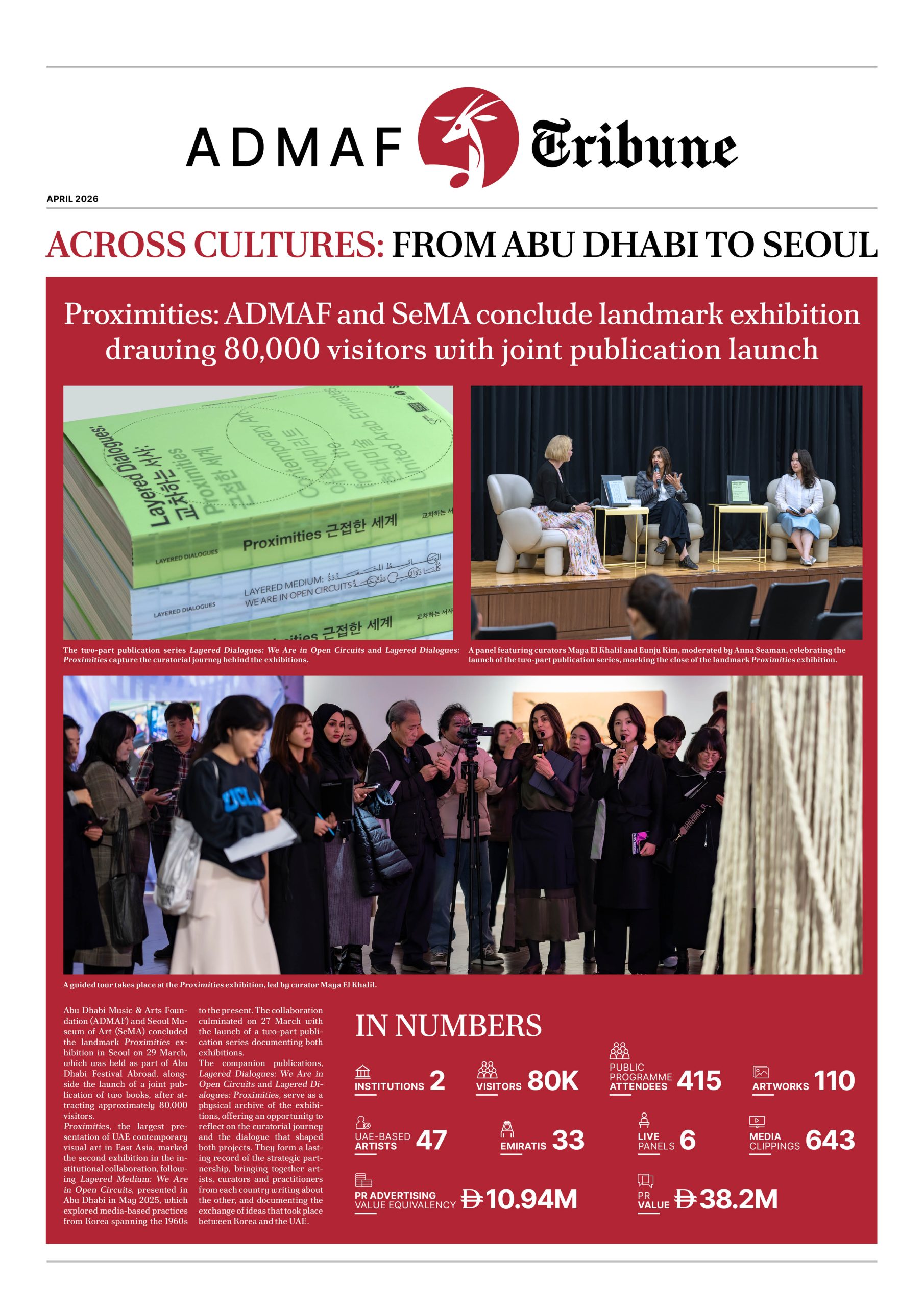 ADMAF TRIBUNE – April, 2026